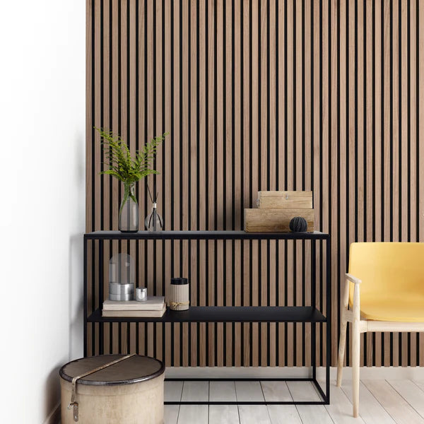 Contemporary Walnut Acoustic Wood Wall Panels