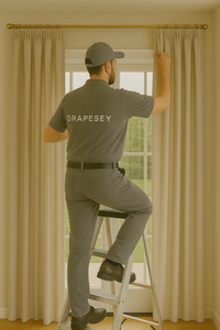 curtain installation services in the UK