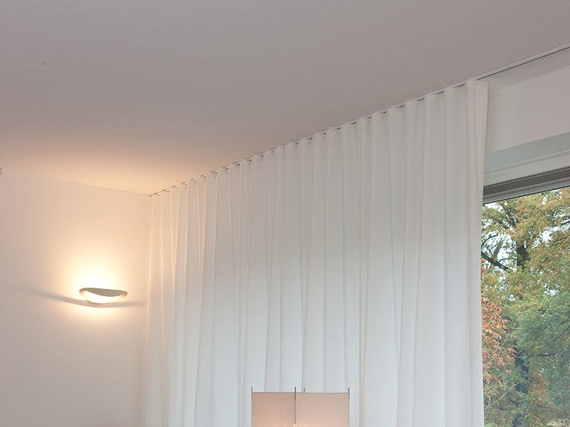 Wave Pleat Curtain track- Hand drawn